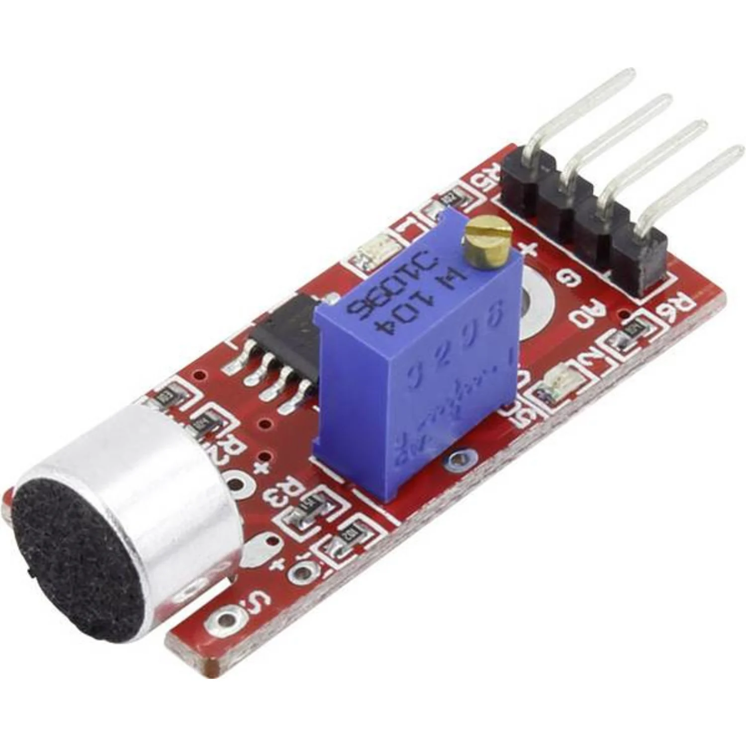 Capteur de son KY-037 – Module avec double sortie pour mesure analogique et numérique